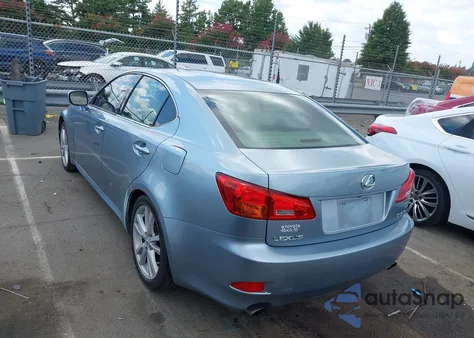 2006 Lexus Is 350 z USA, uszkodzony, nr VIN JTHBE262062004740